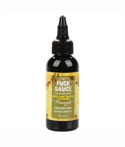 Fuck Sauce Flavored Water Based Personal Lubricant-Pineapple 2oz