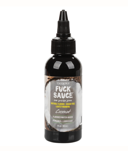 Fuck Sauce Flavored Water Based Personal Lubricant-Coconut 2oz