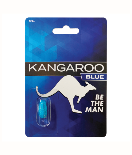 Kangaroo Intense “Blue” For Him Single Pack Display Of 30