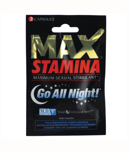 MAX Stamina-2 Pill Pack