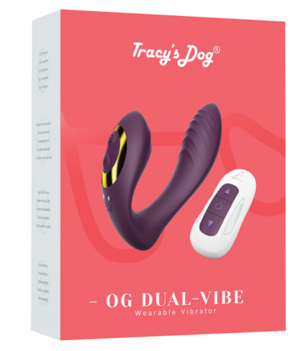 Tracy’s Dog Wearable Panty Vibrator With Remote Control-Purple