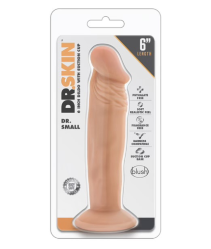 Blush Dr. Skin Realistic Dildo – 6.5 Inch