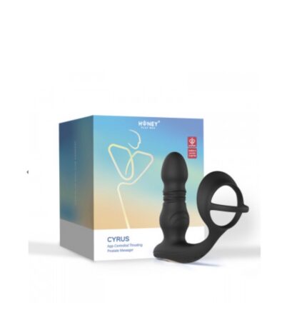 Cyrus – App Control Thrusting Prostate Massager – Black